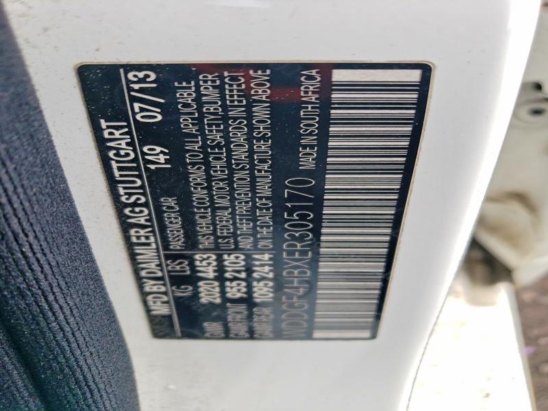 57560686 :رقم المزاد ، WDDGF4HBXER305170 vin ، 2014 Mercedes-benz C مزاد بيع