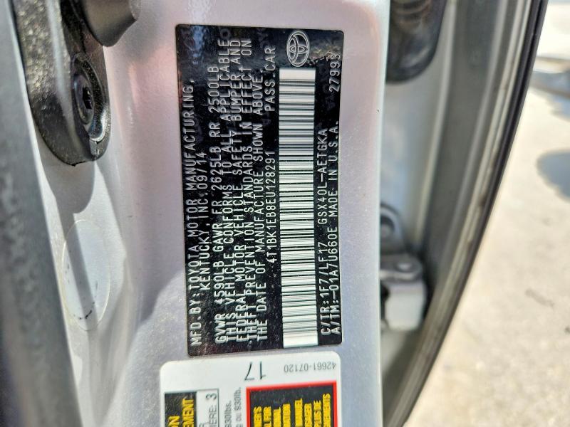 Продажа на аукционе авто 2014 Toyota Avalon, vin: 4T1BK1EB8EU128291, номер лота: 55890746