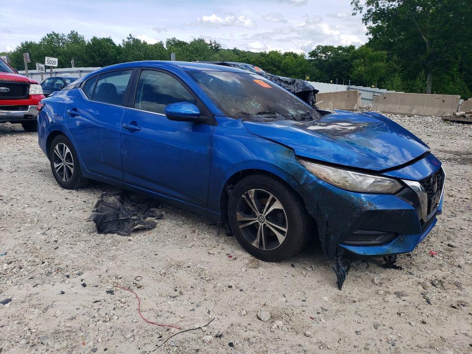 2022 Nissan Sentra მანქანა იყიდება აუქციონზე, vin: 3N1AB8CV4NY316165, აუქციონის ნომერი: 57916896