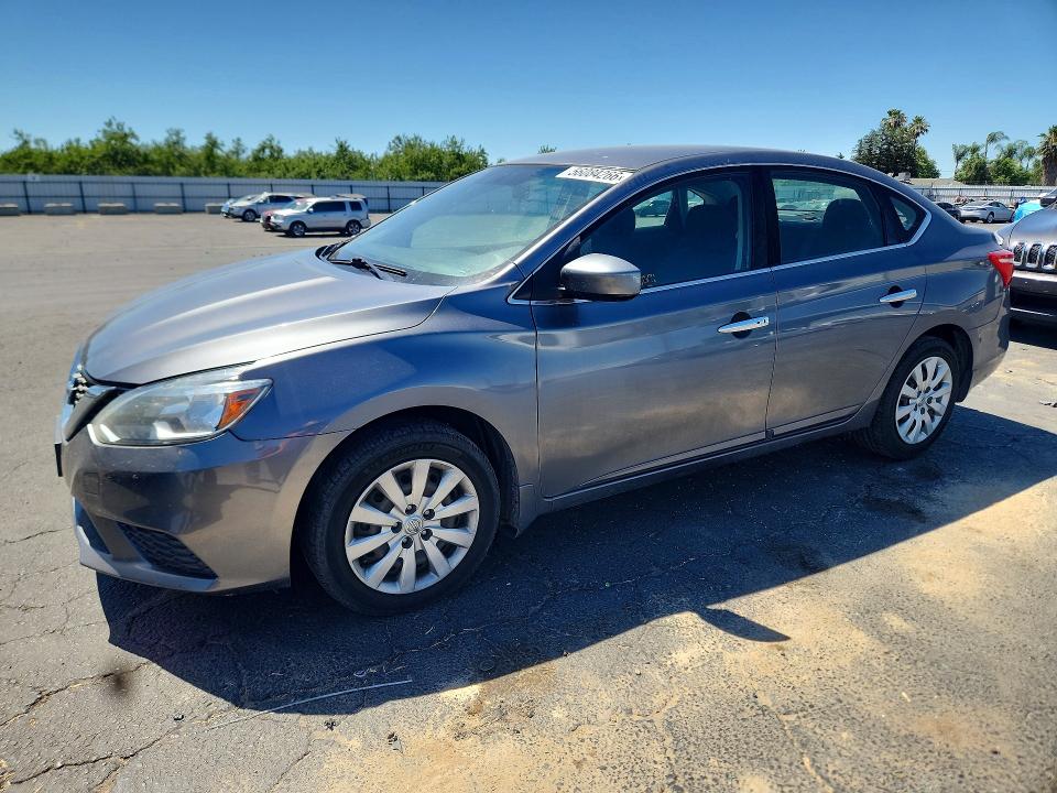 56084266 :رقم المزاد ، 3N1AB7AP1HL639282 vin ، 2017 Nissan Sentra مزاد بيع