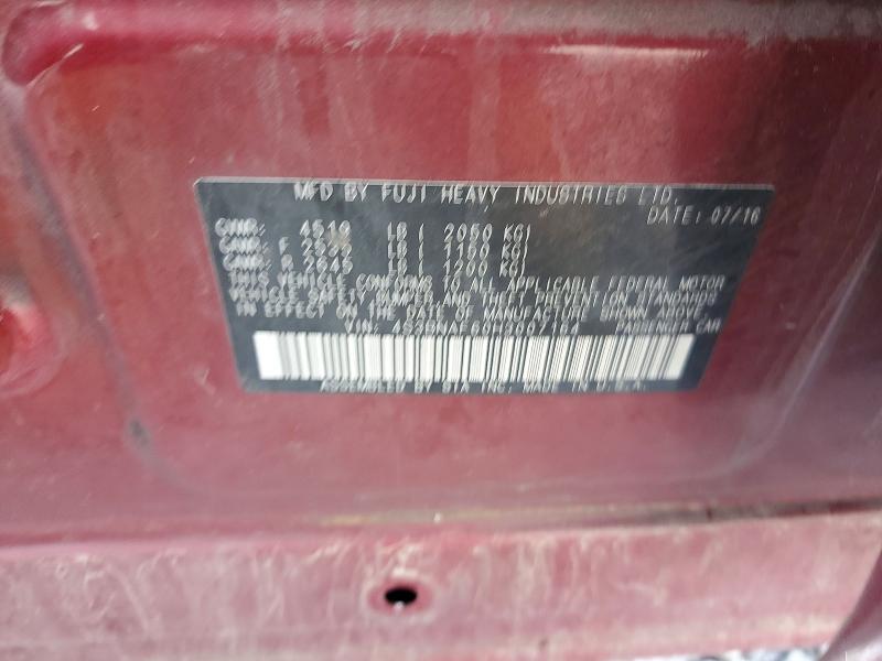 56366326 :رقم المزاد ، 4S3BNAF60H3007164 vin ، 2017 Subaru Legacy مزاد بيع