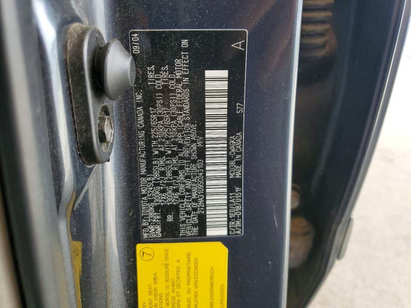 Auction sale of the 2005 Lexus Rx, vin: 2T2HA31U95C043103, lot number: 57572236