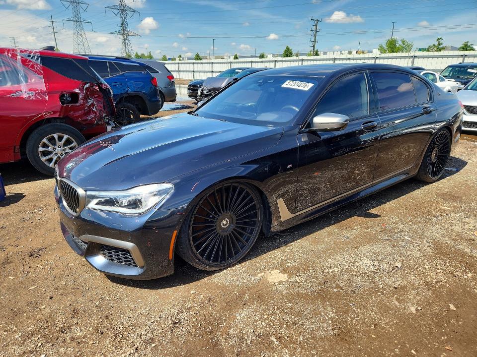 Продаж на аукціоні авто 2019 Bmw M760, vin: WBA7H6C56KG615158, номер лоту: 57204036