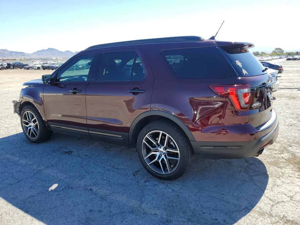 56538956 :رقم المزاد ، 1FM5K8GT7JGB79706 vin ، 2018 Ford Explorer مزاد بيع