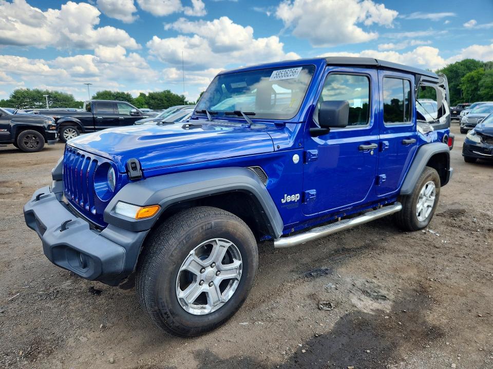 Aukcja sprzedaży 2020 Jeep Wrangler Unlimited, vin: 1C4HJXDG5LW345445, numer aukcji: 58536256