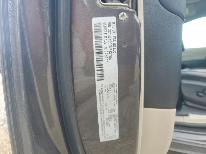 Продаж на аукціоні авто 2022 Chrysler Pacifica, vin: 2C4RC1BG9NR131553, номер лоту: 57404926