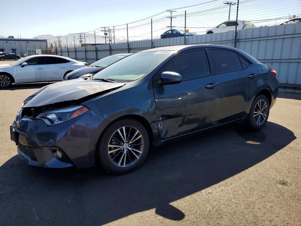 57585666 :رقم المزاد ، 5YFBURHE2GP433479 vin ، 2016 Toyota Corolla مزاد بيع
