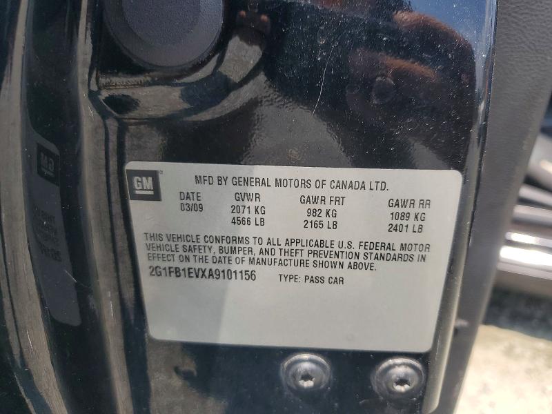 Продажа на аукционе авто 2010 Chevrolet Camaro, vin: 2G1FB1EVXA9101156, номер лота: 59030056