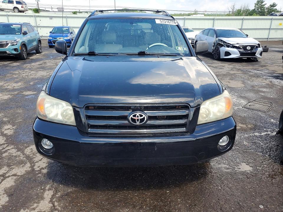 Aukcja sprzedaży 2005 Toyota Highlander, vin: JTEEP21A150068301, numer aukcji: 57316776