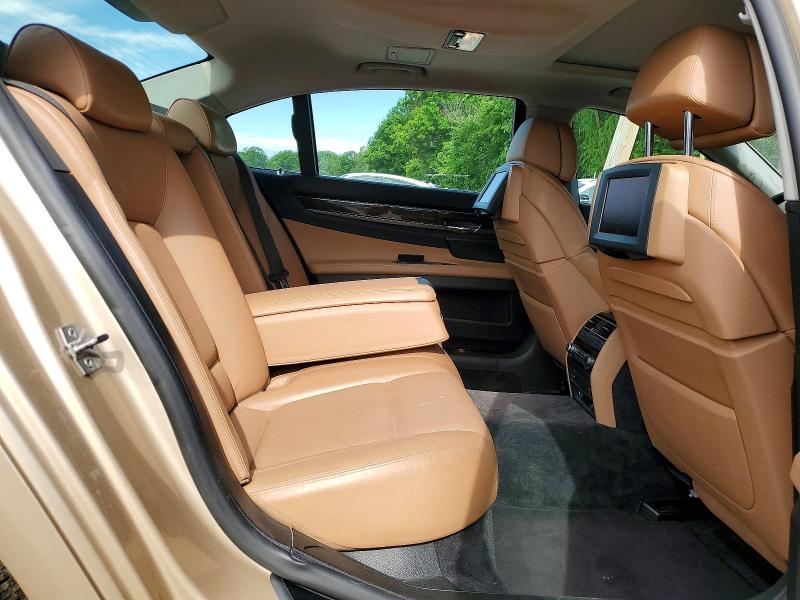 2011 Bmw 750 მანქანა იყიდება აუქციონზე, vin: WBAKB8C58BCY65905, აუქციონის ნომერი: 57517306