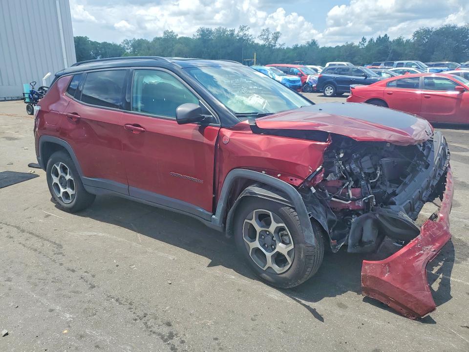 2022 Jeep Compass მანქანა იყიდება აუქციონზე, vin: 3C4NJDDB2NT108460, აუქციონის ნომერი: 58920256