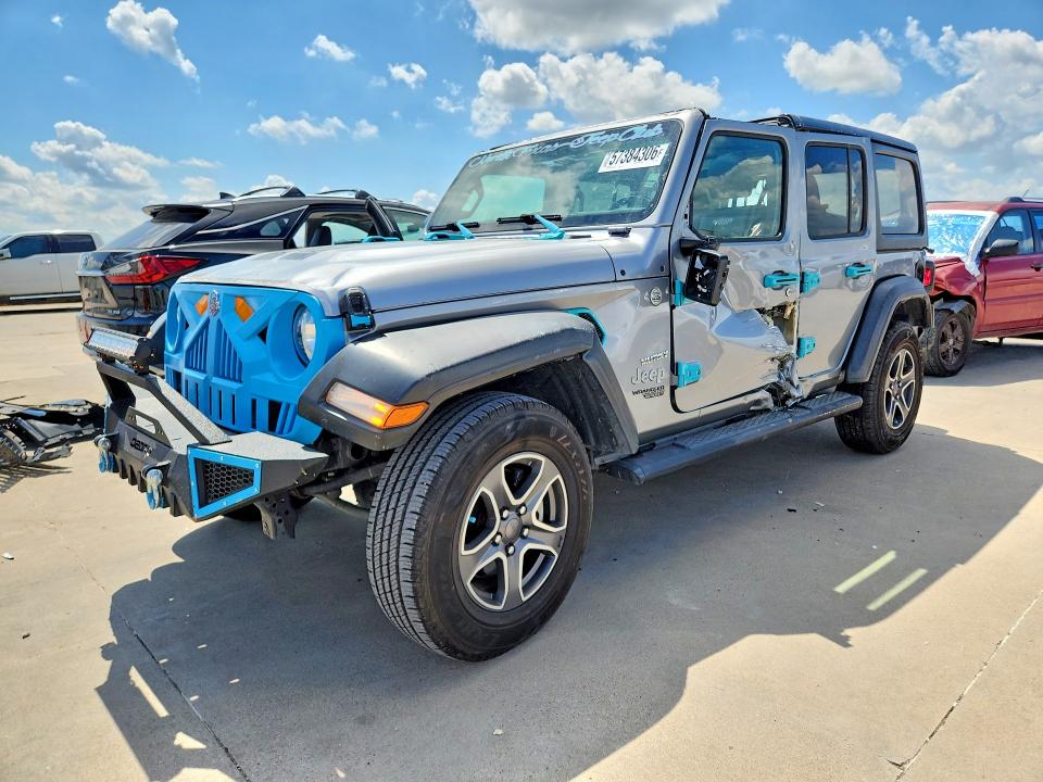 57384306 :رقم المزاد ، 1C4HJXDG3MW658866 vin ، 2021 Jeep Wrangler Unlimited مزاد بيع
