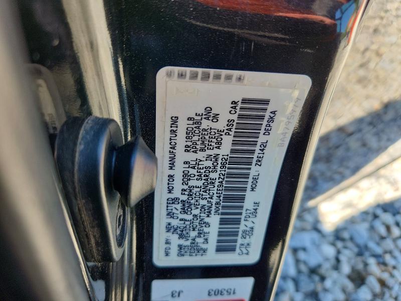 Aukcja sprzedaży 2010 Toyota Corolla, vin: 1NXBU4EE9AZ219621, numer aukcji: 55394016