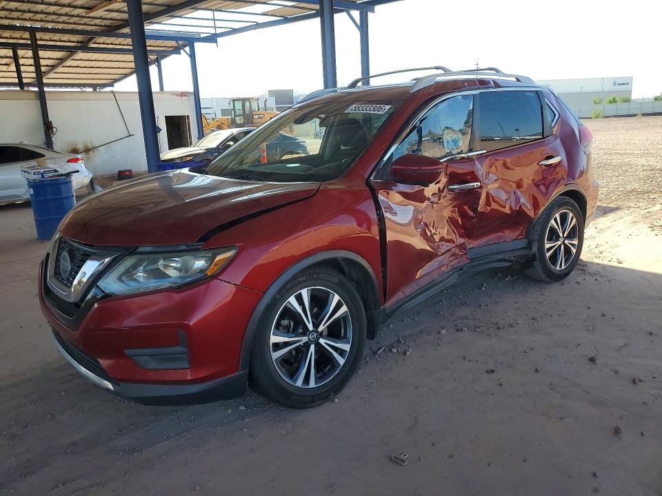 58333306 :رقم المزاد ، 5N1AT2MT7LC756015 vin ، 2020 Nissan Rogue مزاد بيع