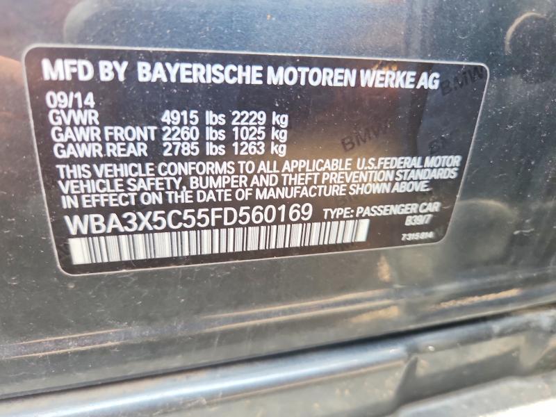 Aukcja sprzedaży 2015 Bmw 328, vin: WBA3X5C55FD560169, numer aukcji: 57163376