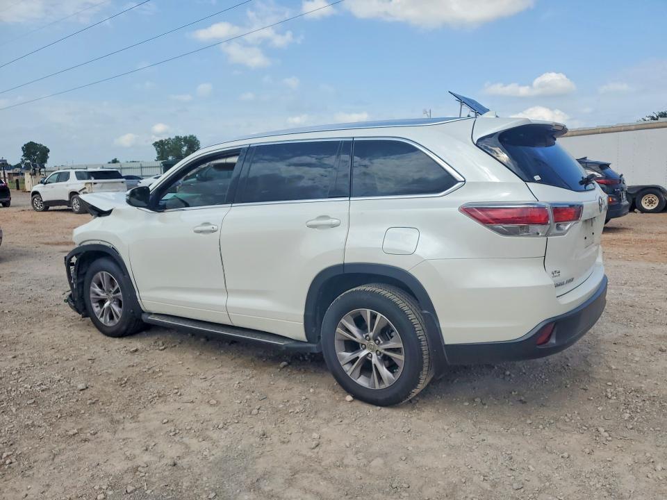 2015 Toyota Highlander მანქანა იყიდება აუქციონზე, vin: 5TDKKRFH9FS080585, აუქციონის ნომერი: 58515546