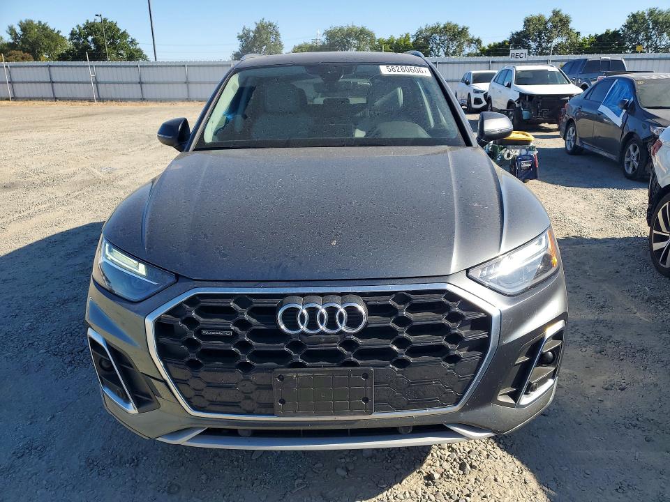 2022 Audi Q5 მანქანა იყიდება აუქციონზე, vin: WA1EAAFY2N2043573, აუქციონის ნომერი: 58280606