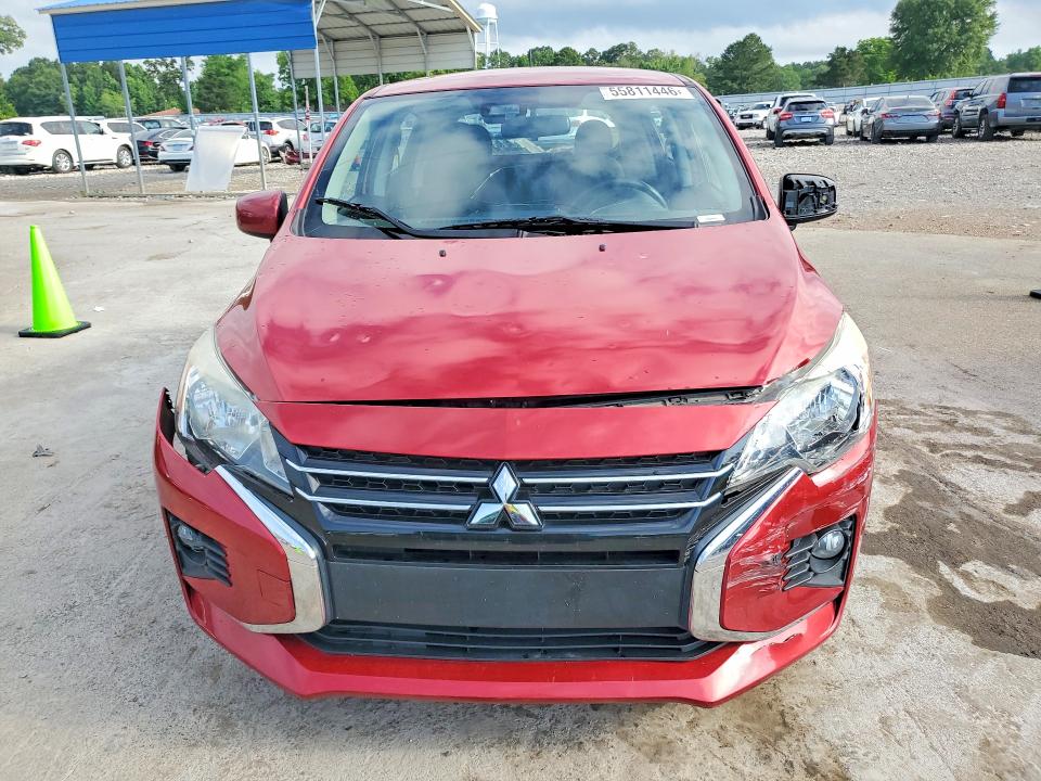 55811446 :رقم المزاد ، ML32AUHJ1NH001132 vin ، 2022 Mitsubishi Mirage مزاد بيع