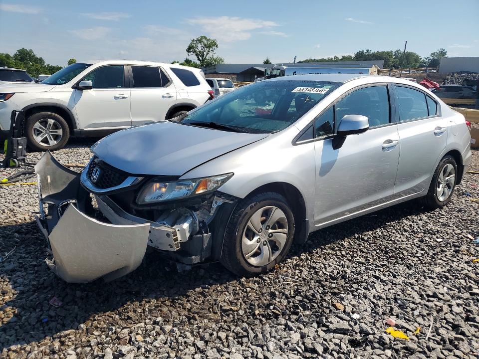 2013 Honda Civic მანქანა იყიდება აუქციონზე, vin: 19XFB2F58DE045784, აუქციონის ნომერი: 56148166