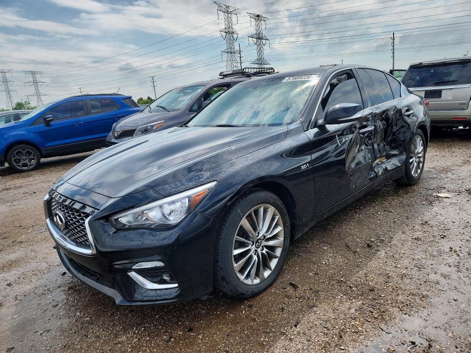 57608236 :رقم المزاد ، JN1EV7AR5LM255529 vin ، 2020 Infiniti Q50 مزاد بيع