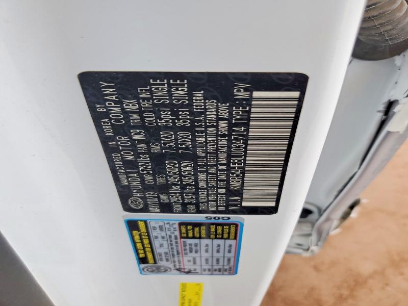 Auction sale of the 2020 Hyundai Palisade, vin: KM8R54HE8LU034714, lot number: 55741556