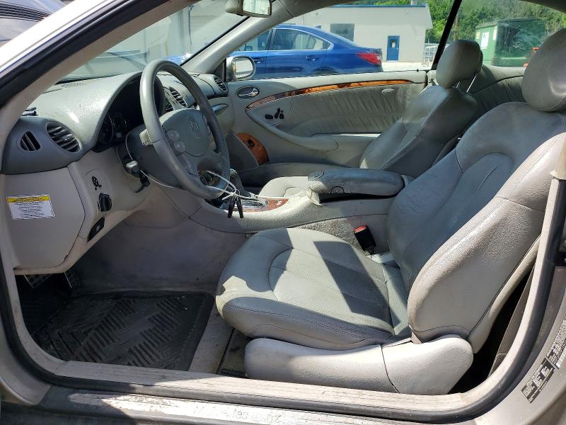 55866476 :رقم المزاد ، WDBTJ65J95F128626 vin ، 2005 Mercedes-benz Clk مزاد بيع