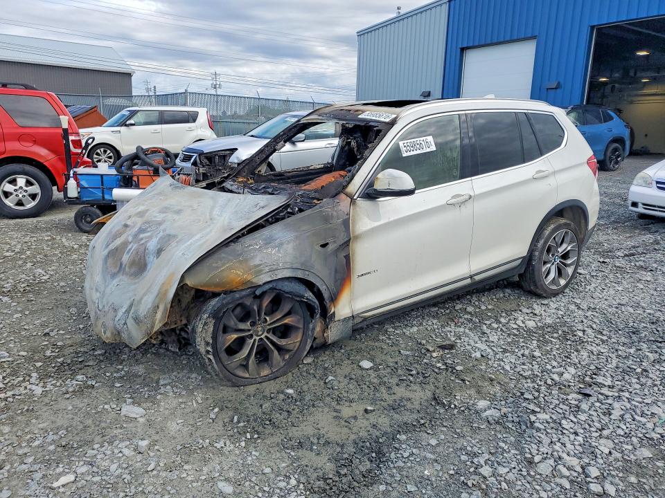 2017 Bmw X3 მანქანა იყიდება აუქციონზე, vin: 5UXWX9C51H0T02229, აუქციონის ნომერი: 55985616