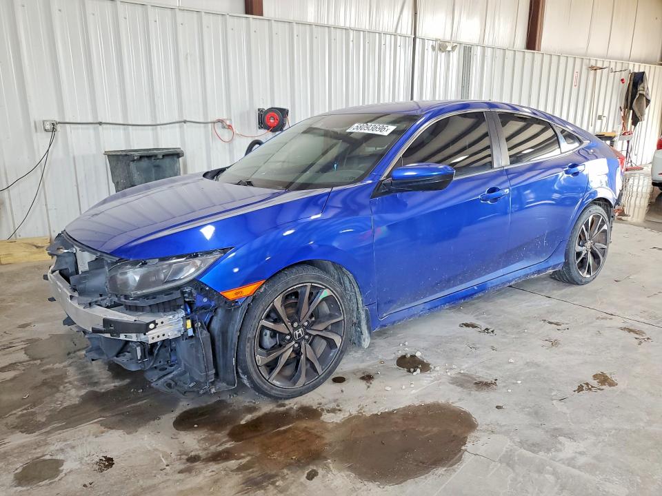 2020 Honda Civic მანქანა იყიდება აუქციონზე, vin: 2HGFC2F87LH586613, აუქციონის ნომერი: 58093696