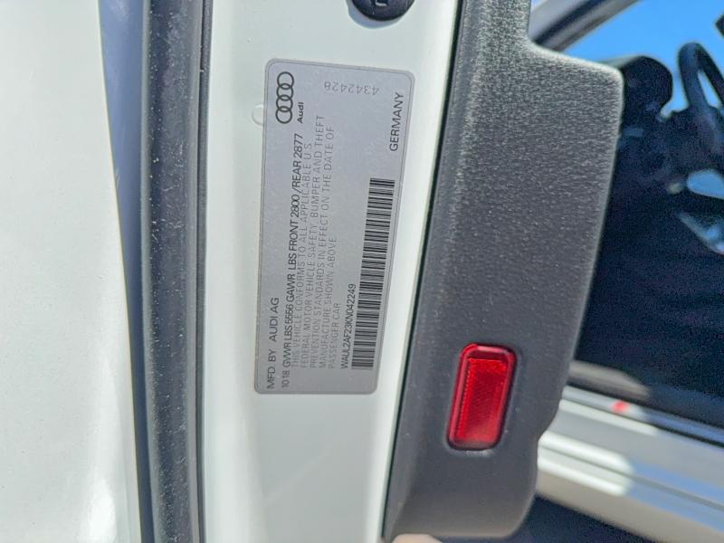 Продажа на аукционе авто 2019 Audi A6, vin: WAUL2AF23KN042249, номер лота: 56949276