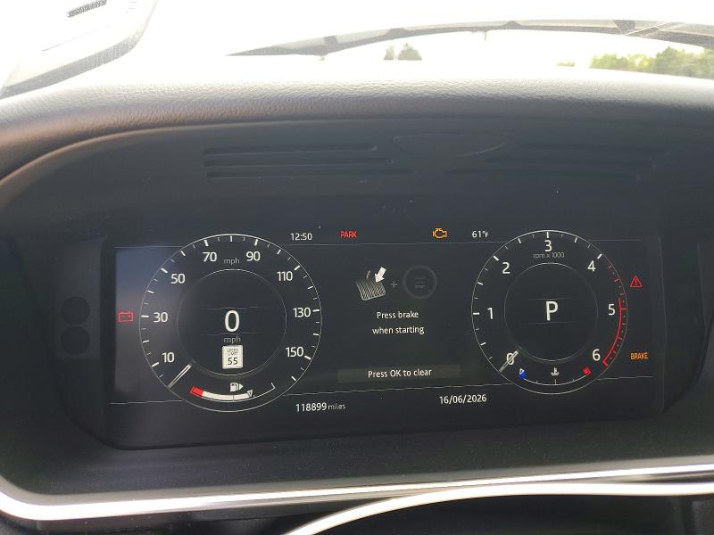2018 Land Rover Range Rover Sport მანქანა იყიდება აუქციონზე, vin: SALWR2RK3JA199520, აუქციონის ნომერი: 57734256