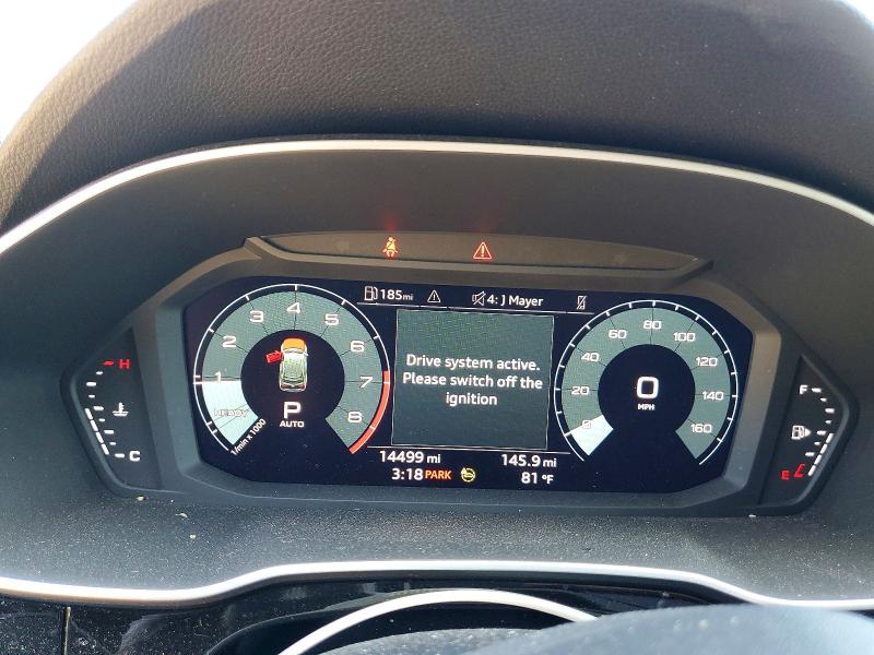 2024 Audi Q3 მანქანა იყიდება აუქციონზე, vin: WA1DECF35R1105639, აუქციონის ნომერი: 55820496