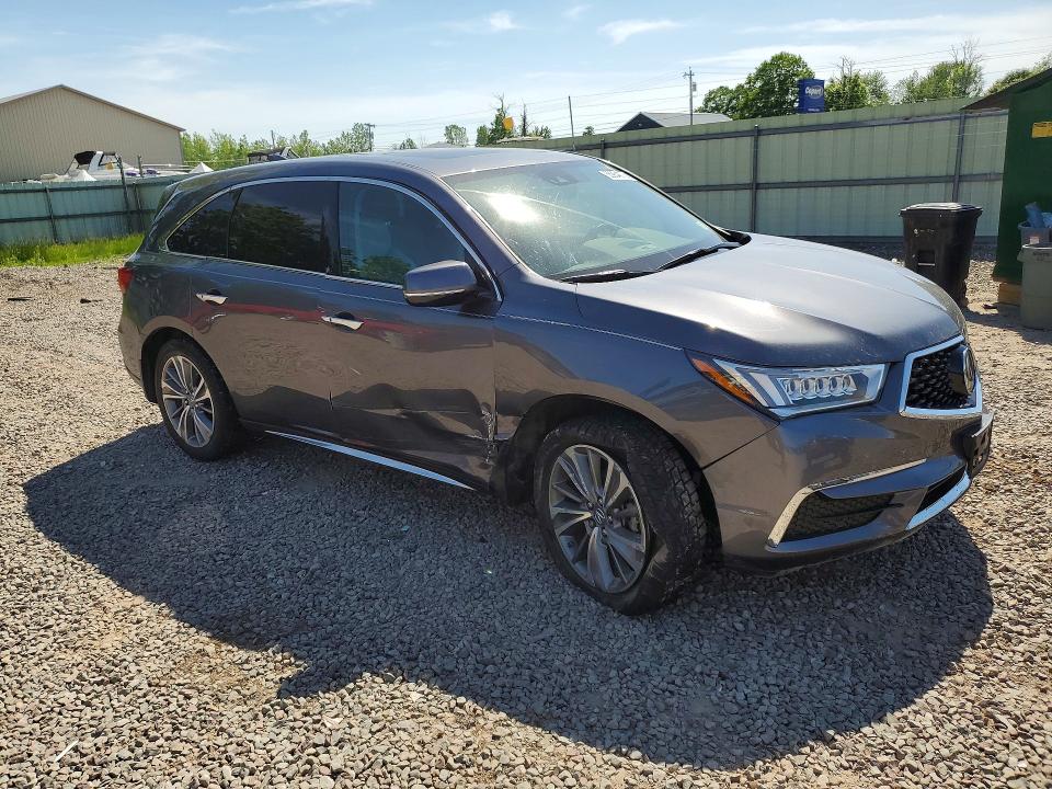 2017 Acura Mdx მანქანა იყიდება აუქციონზე, vin: 5FRYD3H52HB008749, აუქციონის ნომერი: 55954676