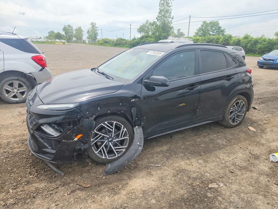 57955506 :رقم المزاد ، KM8K3CA31NU928924 vin ، 2022 Hyundai Kona مزاد بيع