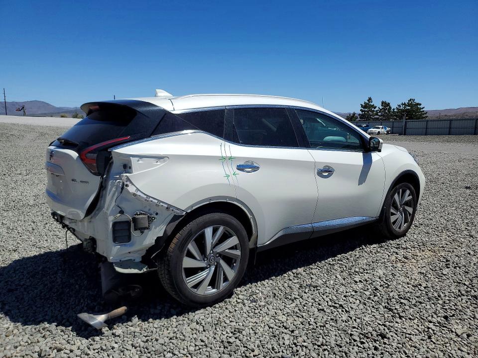 55818706 :رقم المزاد ، 5N1AZ2CSXLN110947 vin ، 2020 Nissan Murano مزاد بيع