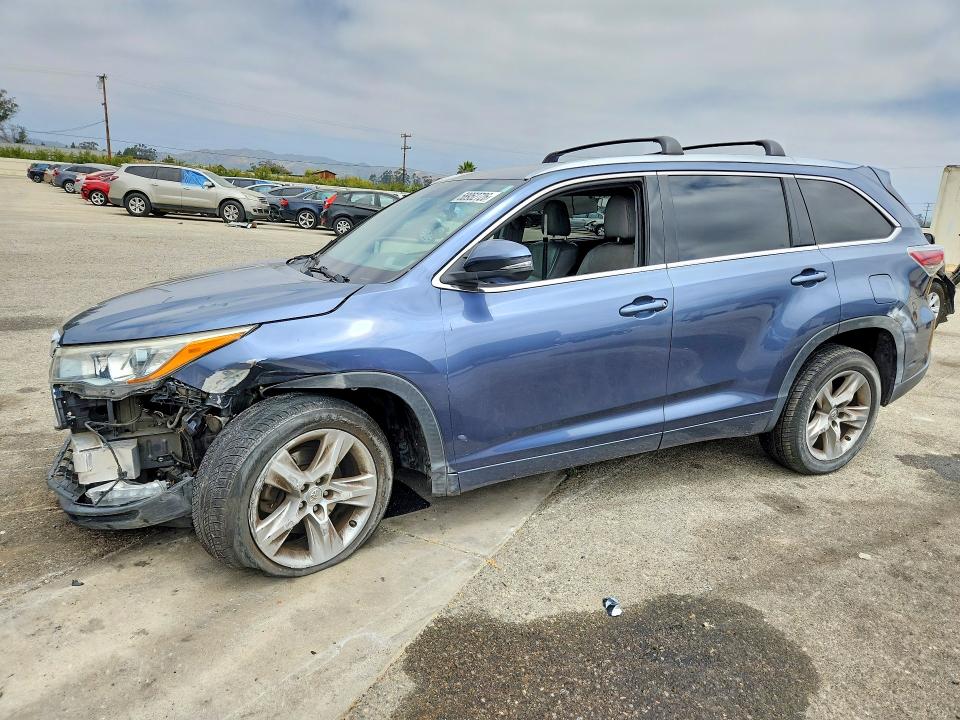 Aukcja sprzedaży 2014 Toyota Highlander, vin: 5TDYKRFH2ES036730, numer aukcji: 58952726