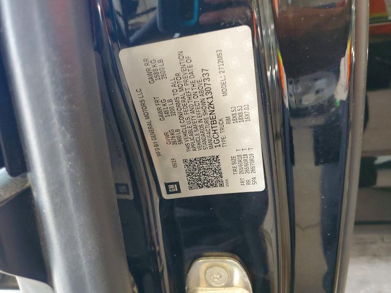 58901356 :رقم المزاد ، 1GCHTBEN2K1307337 vin ، 2019 Chevrolet Colorado مزاد بيع