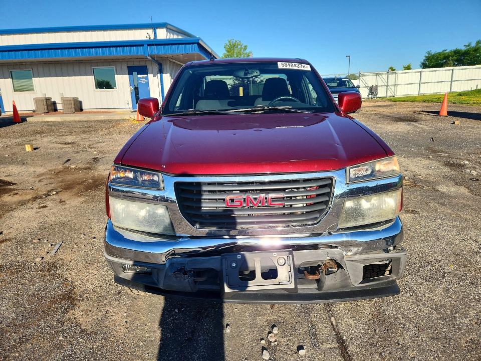 58484376 :رقم المزاد ، 1GTKTCDEXA8132936 vin ، 2010 Gmc Canyon مزاد بيع