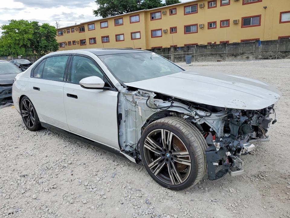 2025 Bmw 740 მანქანა იყიდება აუქციონზე, vin: WBA23EH0XSCV31352, აუქციონის ნომერი: 56816566