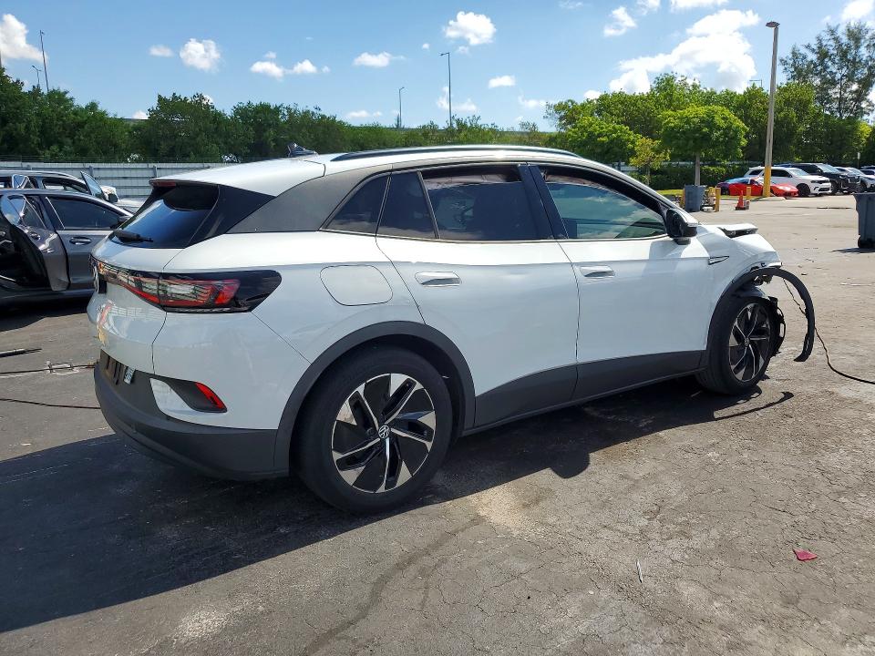 Продажа на аукционе авто 2021 Volkswagen Id.4, vin: WVGRMPE25MP059262, номер лота: 58043866