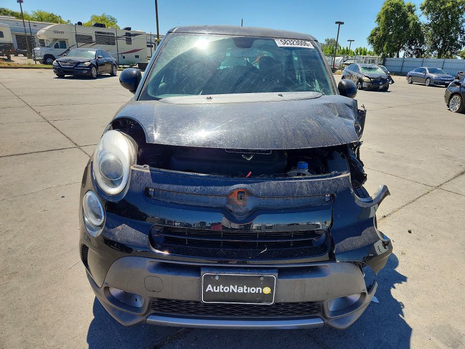 Продажа на аукционе авто 2014 Fiat 500l, vin: ZFBCFADH4EZ017987, номер лота: 58323006