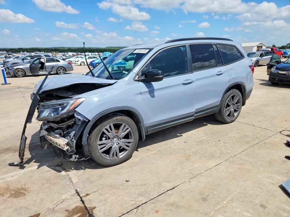 56884106 :رقم المزاد ، 5FNYF5H38NB019224 vin ، 2022 Honda Pilot مزاد بيع