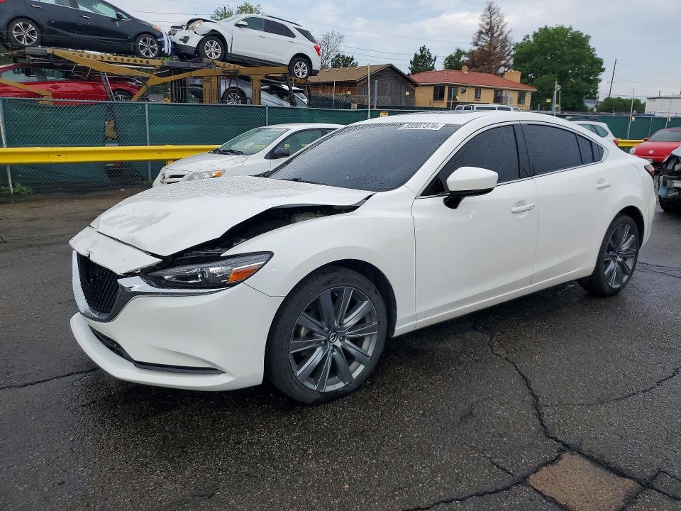 58907376 :رقم المزاد ، JM1GL1VM1M1603773 vin ، 2021 Mazda 6 مزاد بيع