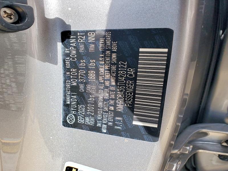 Продаж на аукціоні авто 2026 Hyundai Venue, vin: KMHRC8A36TU428122, номер лоту: 56243736
