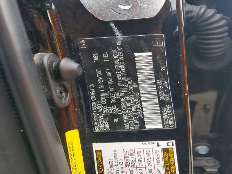 Продажа на аукционе авто 2016 Toyota 4runner, vin: JTEBU5JR8G5396355, номер лота: 58113066