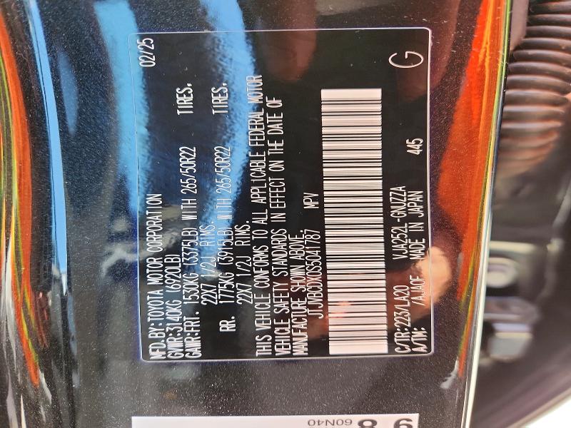 Продаж на аукціоні авто 2025 Lexus Gx 550, vin: JTJVBCDX0S5041787, номер лоту: 56972516