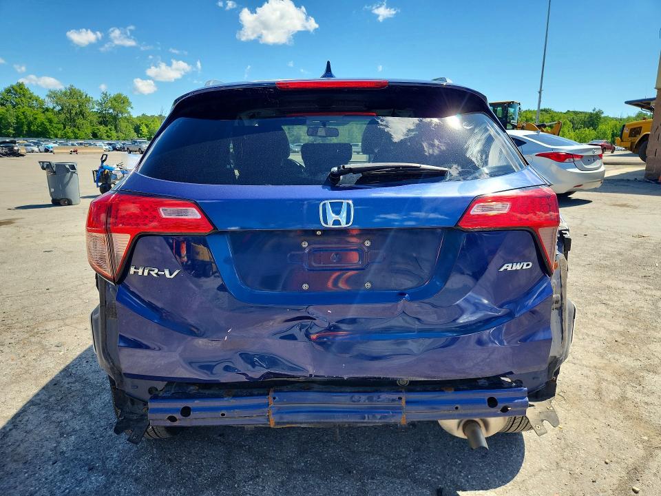 2016 Honda Hr-v მანქანა იყიდება აუქციონზე, vin: 3CZRU6H74GM736666, აუქციონის ნომერი: 56783376