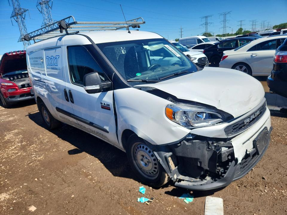 58038756 :رقم المزاد ، ZFBHRFAB2N6W92409 vin ، 2022 Ram Promaster City مزاد بيع