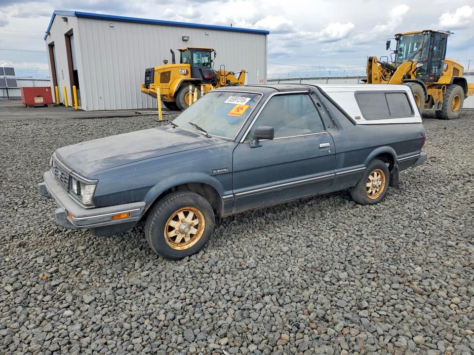 55991316 :رقم المزاد ، JF3AU53B3HE500748 vin ، 1987 Subaru Brat مزاد بيع