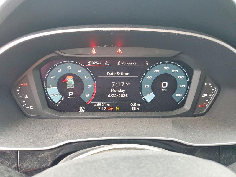 Aukcja sprzedaży 2022 Audi Q3, vin: WA1DECF31N1031016, numer aukcji: 56289136