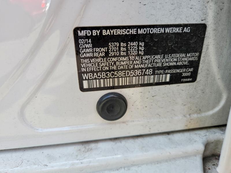 Продаж на аукціоні авто 2014 Bmw 535, vin: WBA5B3C58ED536748, номер лоту: 56281826